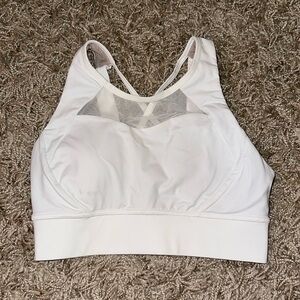 White, high neck Lululemon on sports br